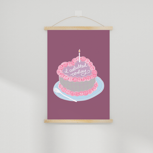 Cake Print - Adult